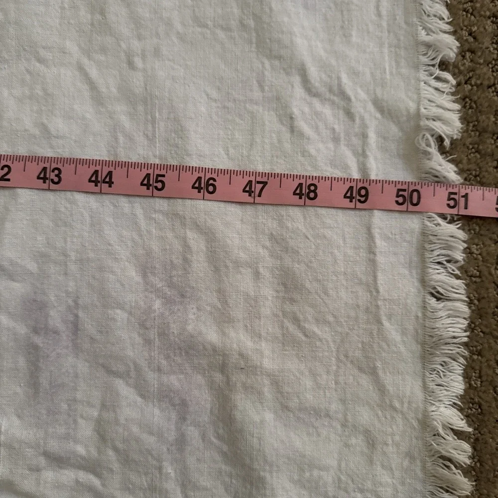 TABLECLOTH vintage hand EMBROIDERED Dutch Milk Maid 51